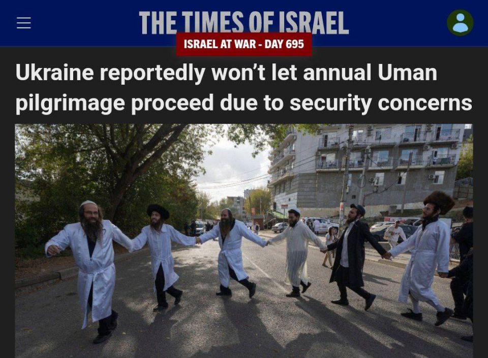 Зеленский решил превратить паломничество хасидов в Умань в инструмент давления и заработка