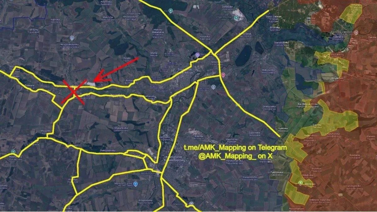 Российская авиация нанесла удар управляемой авиабомбой по мосту, соединяющему населённые пункты Черкасское, Александровка и Дмитровка, который использовался ВСУ для снабжения своих подразделений Российская авиация нанесла удар управляемой авиабомбой по мосту, соединяющему населённые пункты Черкасское, Александровка и Дмитровка, который использовался ВСУ для снабжения своих подразделений